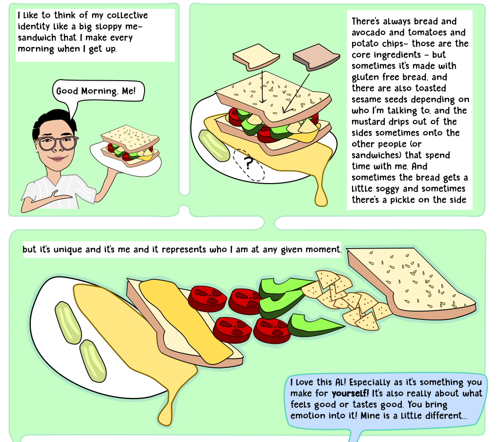 Fourth frames of webcomic