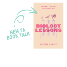 an image of the book cover and text that reads "new YA book talk"